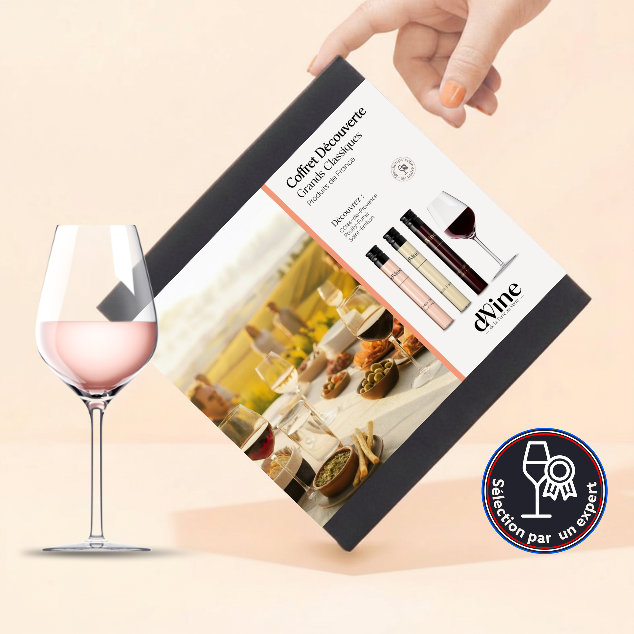 Coffret Vin Grands Classiques 3 flacons
