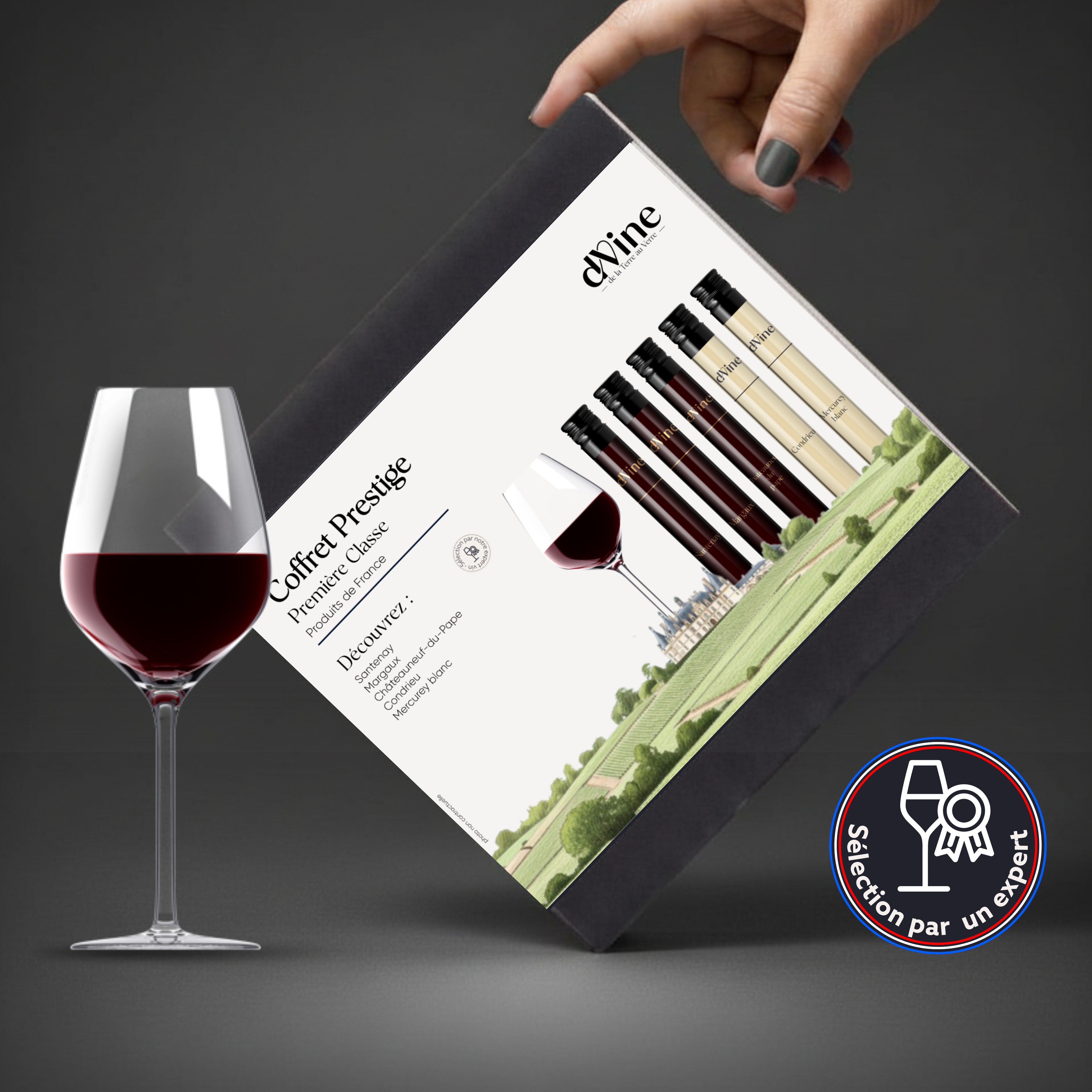 Coffret Vin Première Classe 5 flacons