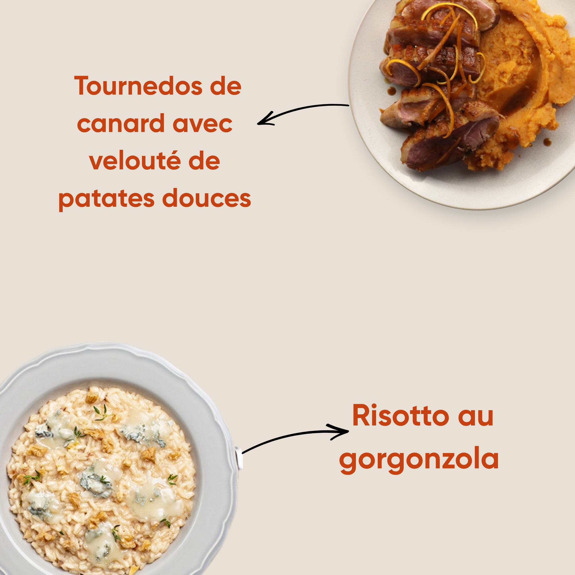 tournedos patates douces