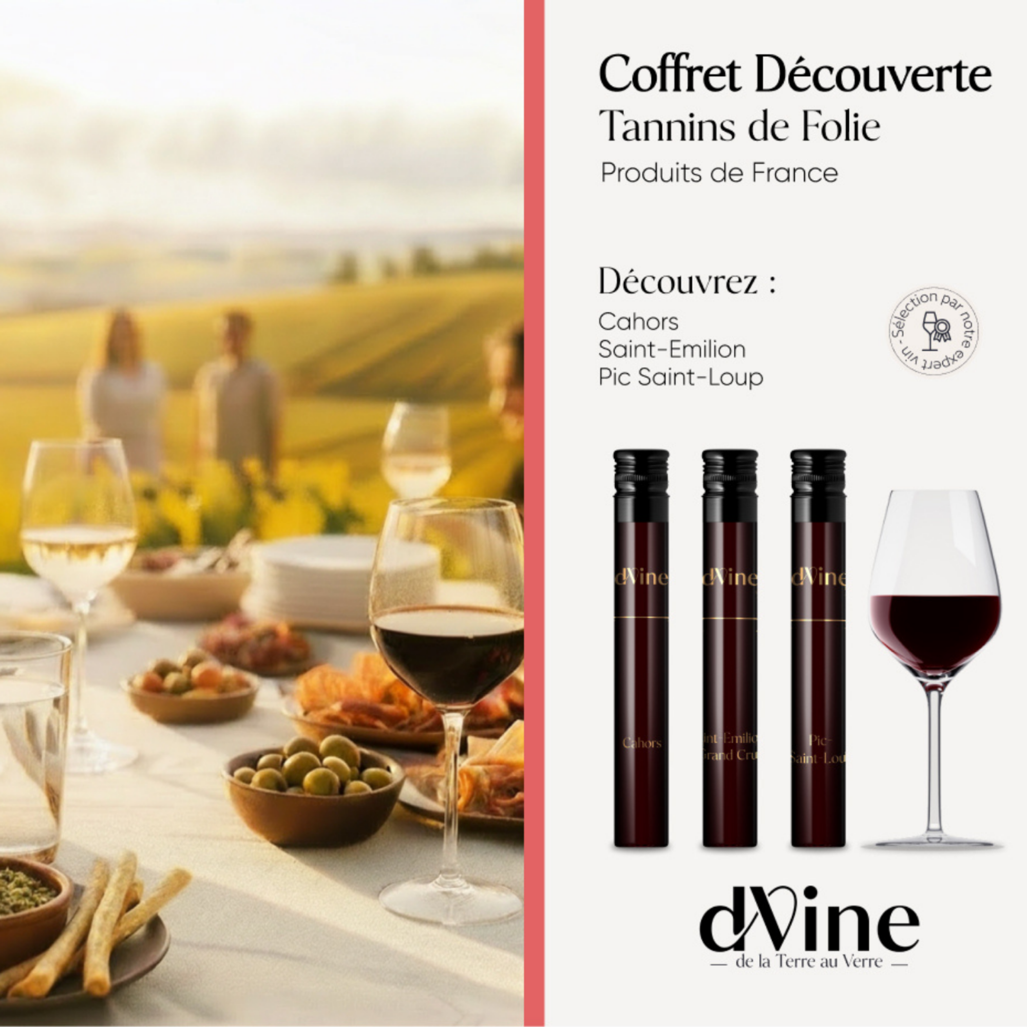 Coffret Vin Tannins de Folie 3 flacons