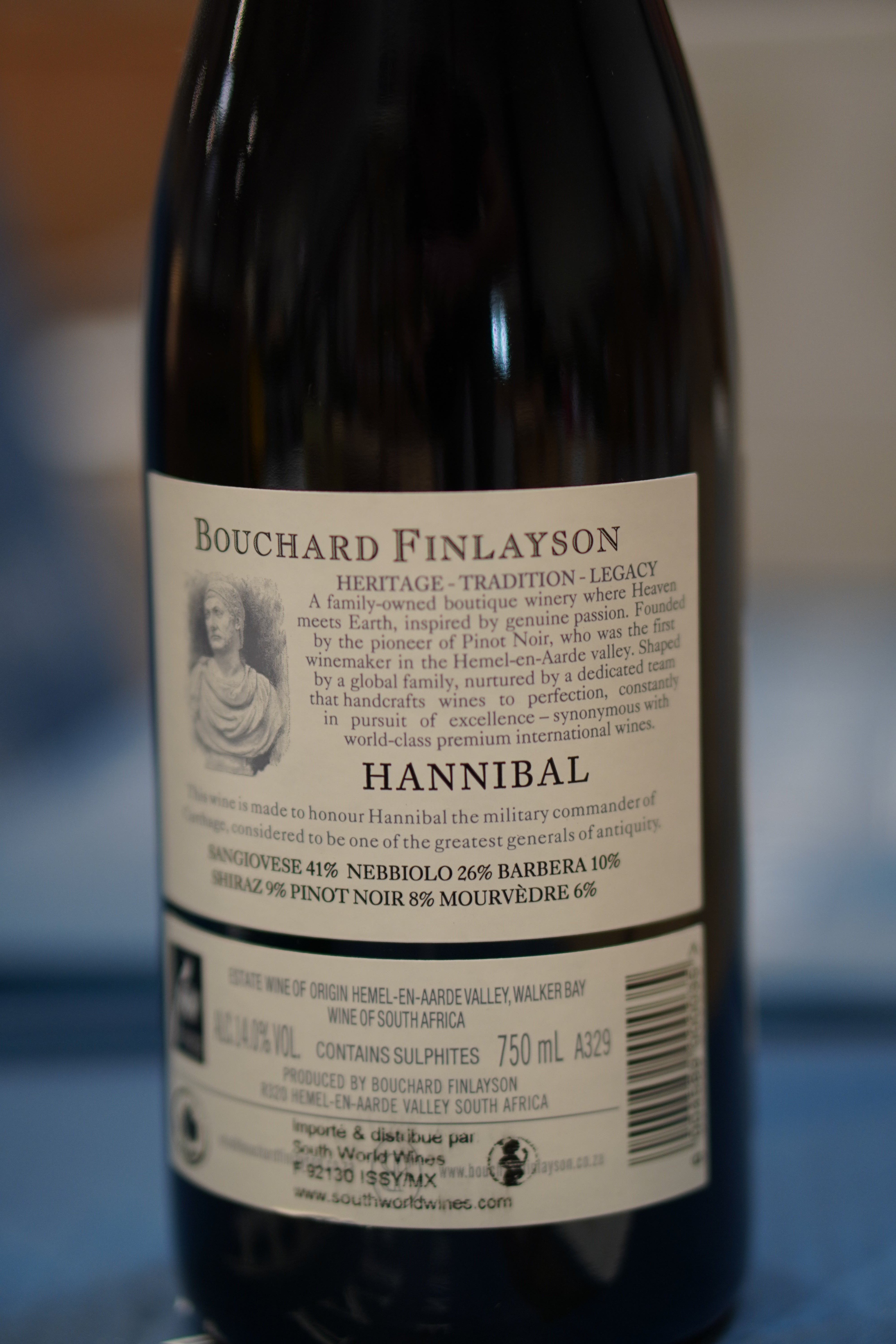 HANNIBAL 2020 WO HEMMEL-EN-AARDE VALLEY, WALKER BAY, BOUCHARD FINLAYSON