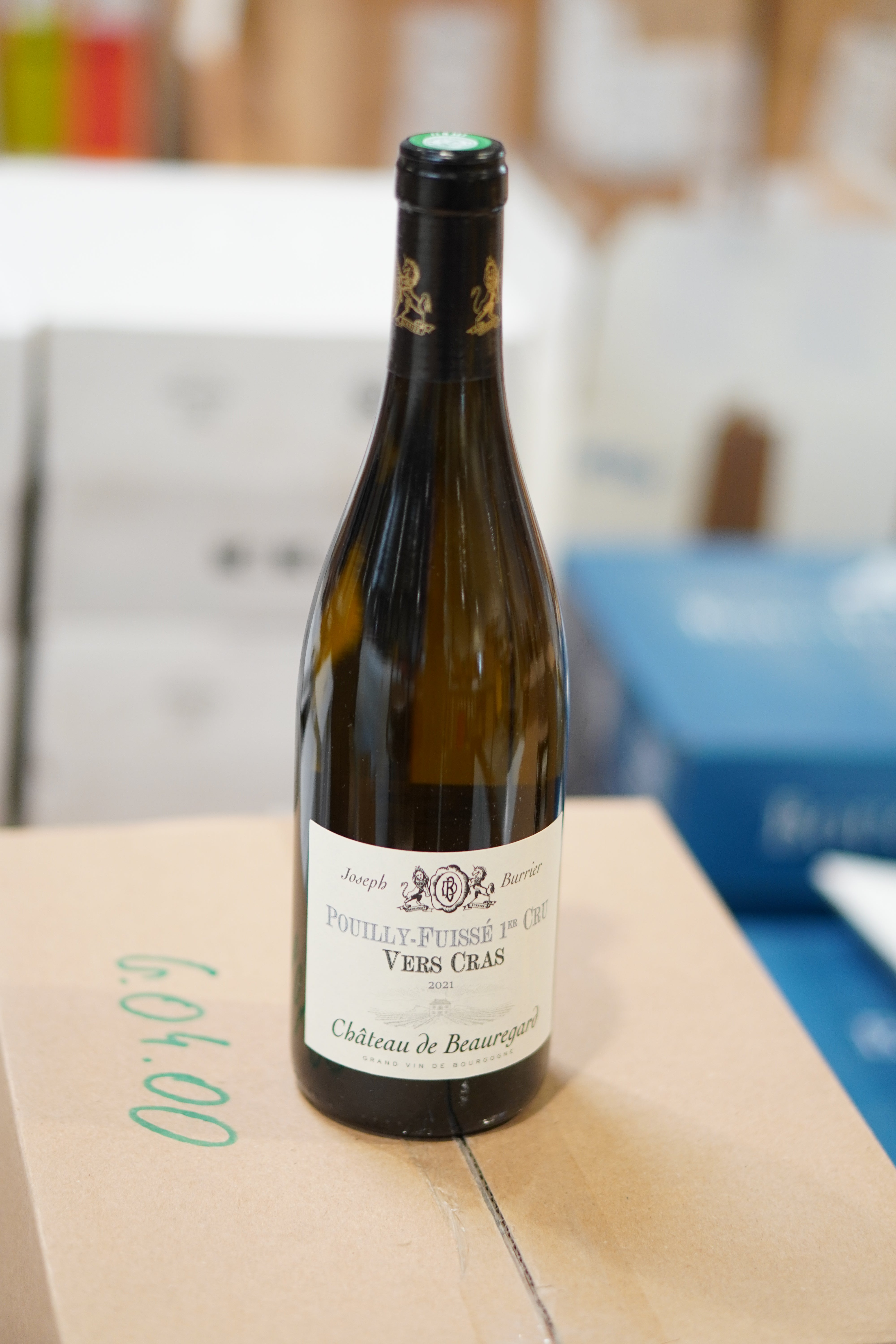 POUILLY FUISSE 1er CRU 2022 VERS CRAS CHÂTEAU DE BEAUREGARD
