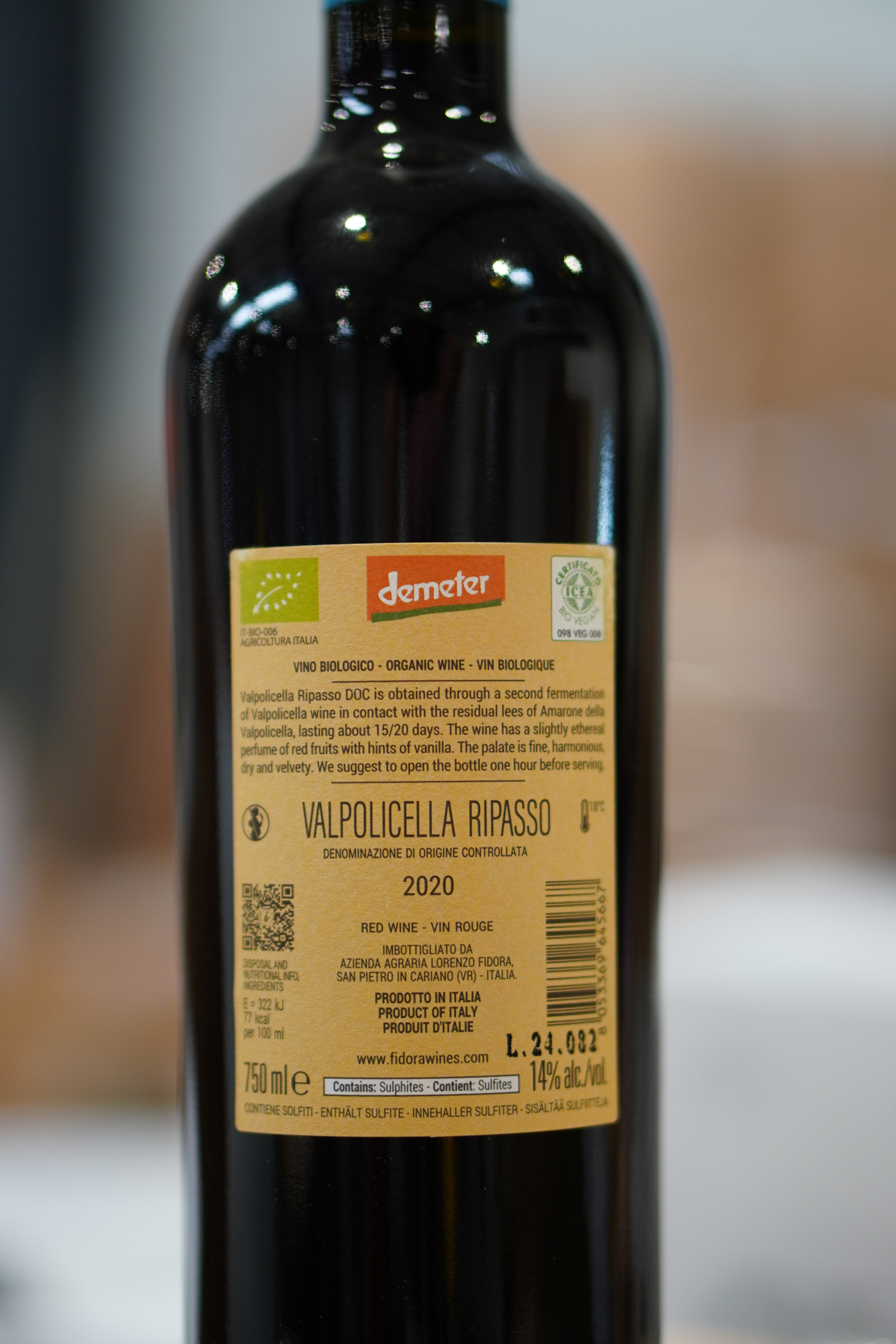 VALPOLICELLA RIPASSO DOC 2020
