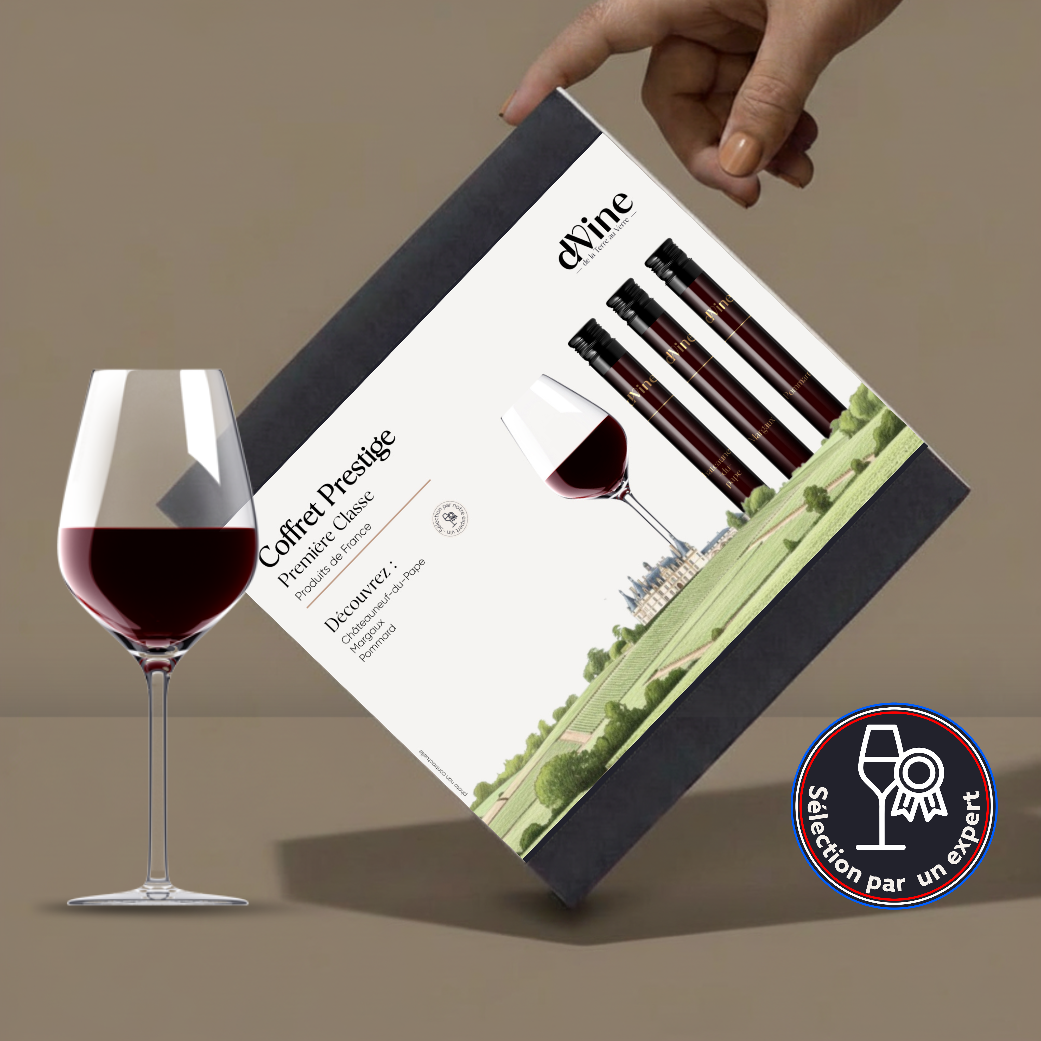 Coffret Vin Première Classe 3 flacons