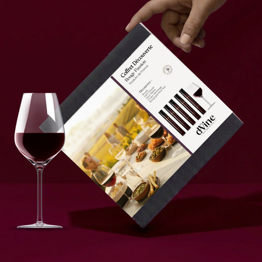 Coffret Vin Rouge Passion 5 flacons