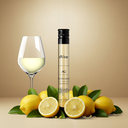 Flacon Vin Blanc Bourgogne Chardonnay Maison André Goichot
