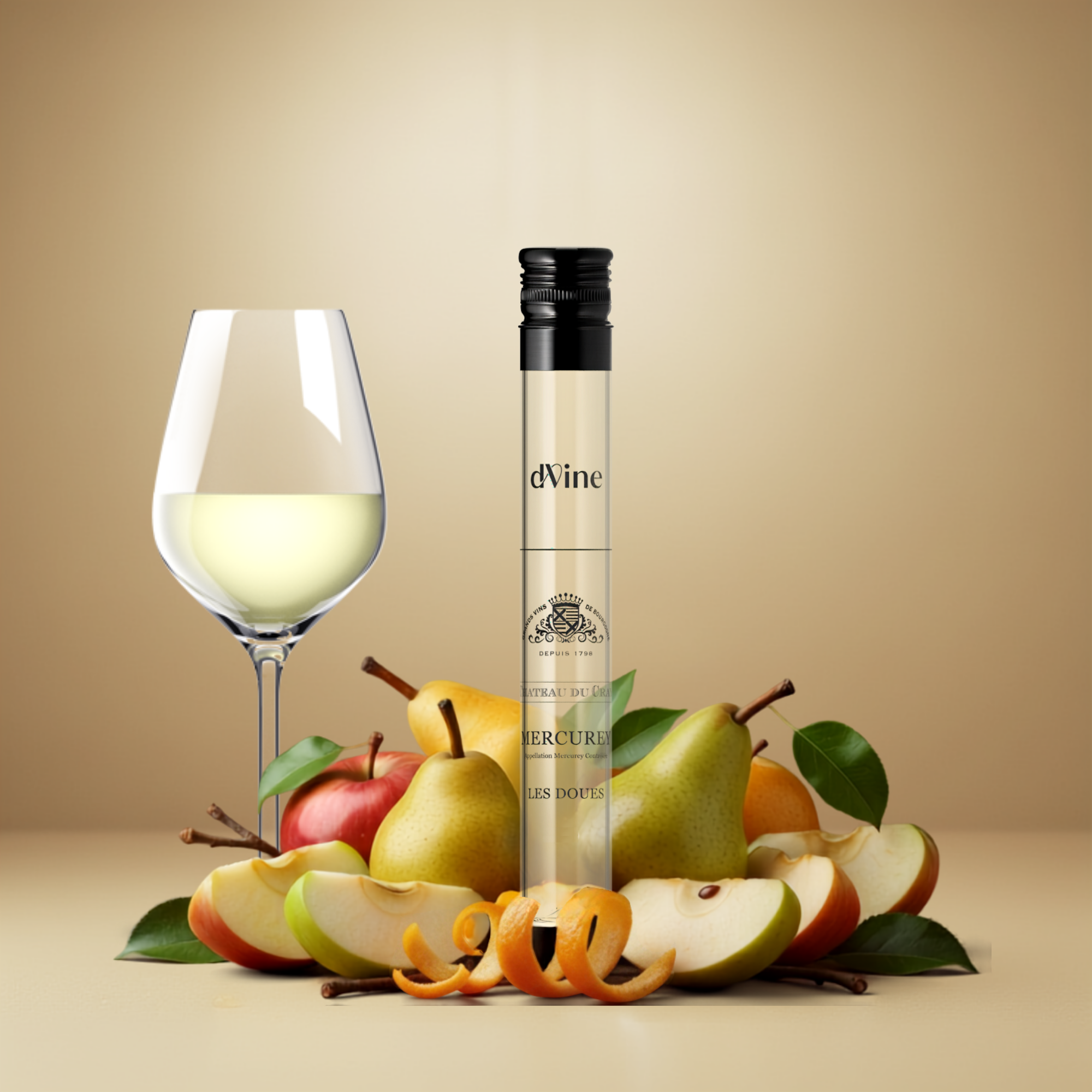 mercurey flacon vin