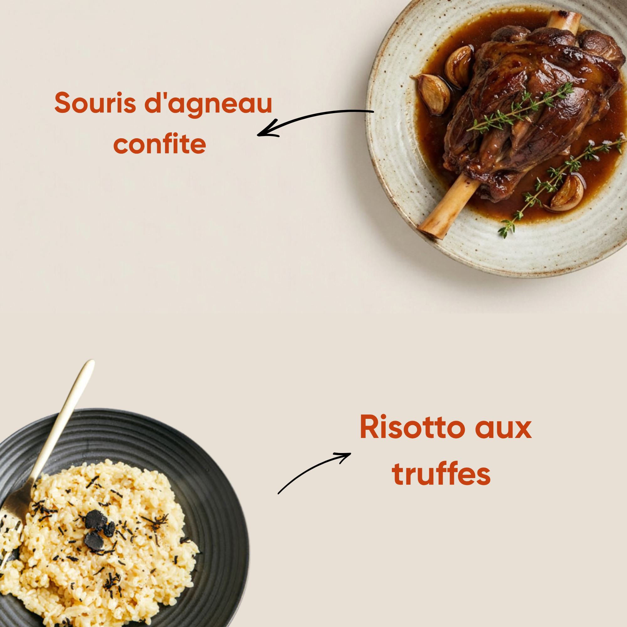 Risotto aux truffes accords