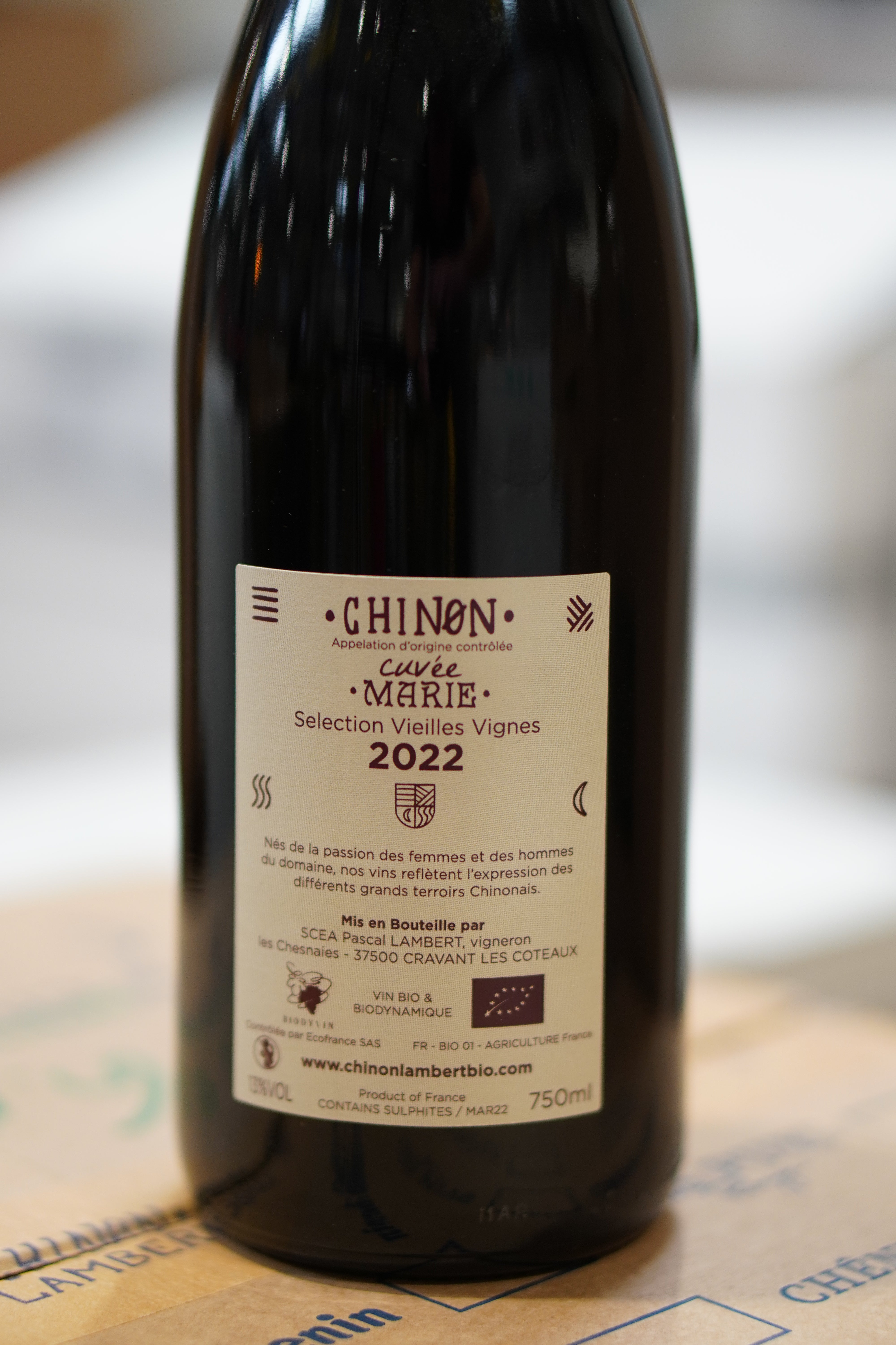 CHINON 2022 BEATRICE ET PASCAL LAMBERT CUVEE MARIE