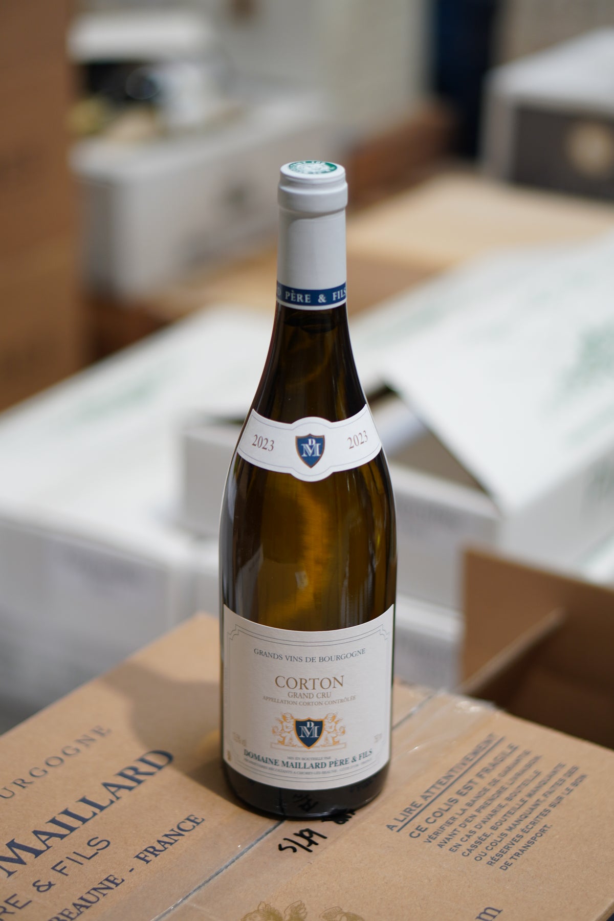 CORTON GC BLANC 2023 DOMAINE PASCAL MAILLARD