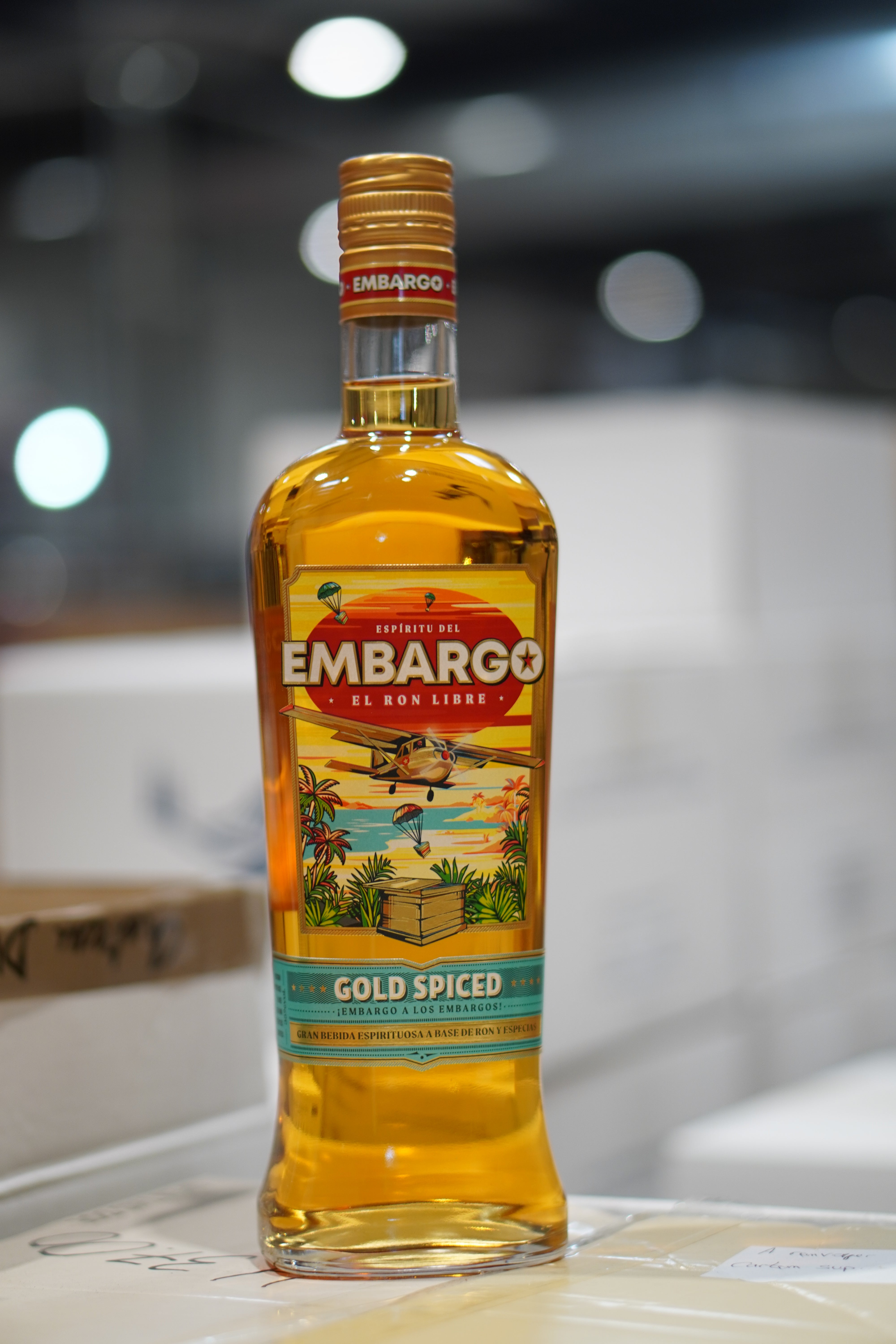 Bouteille RHUM EMBARGO - GOLD SPICED