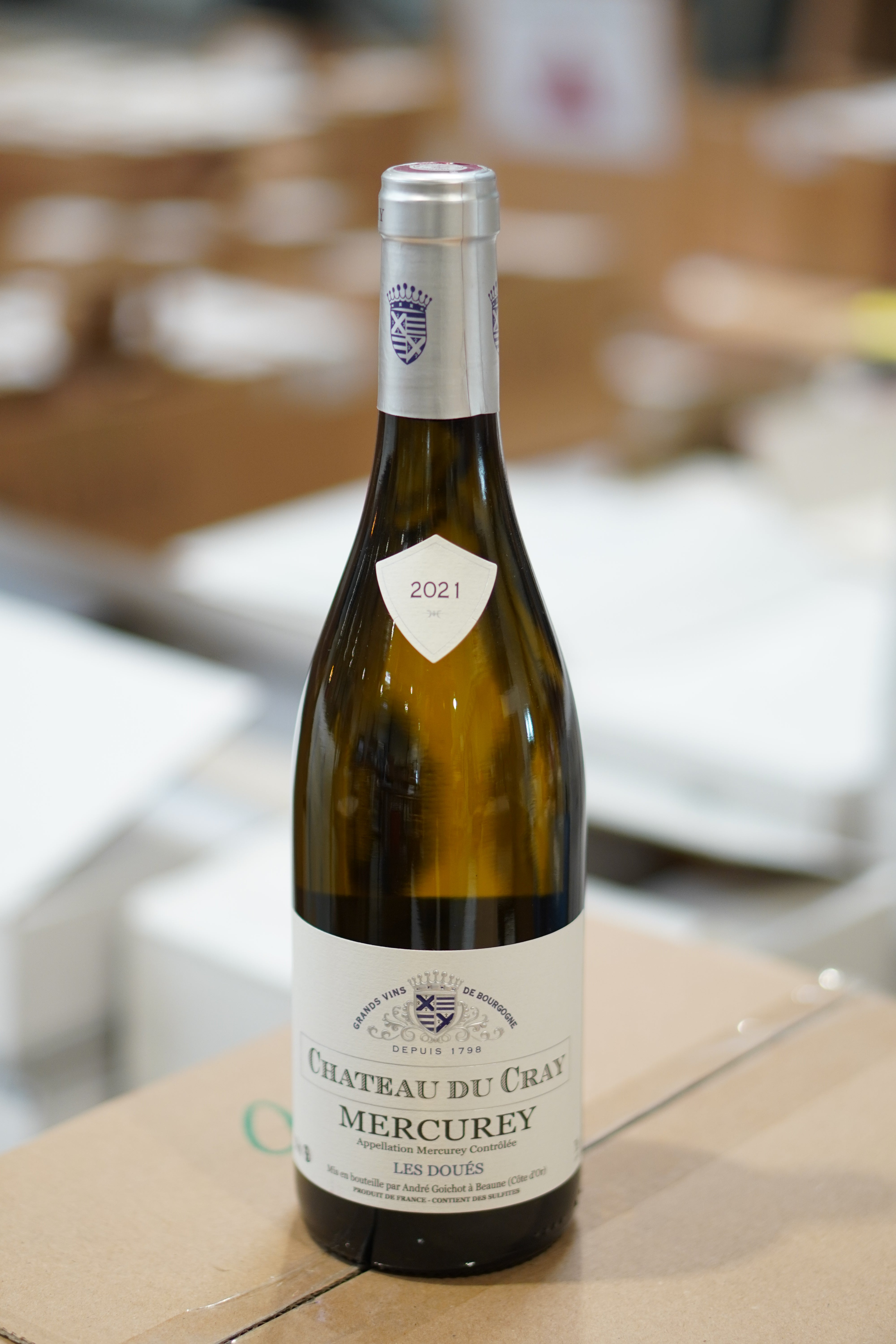 MERCUREY BLANC LES DOUES 2021 CHATEAU DU CRAY