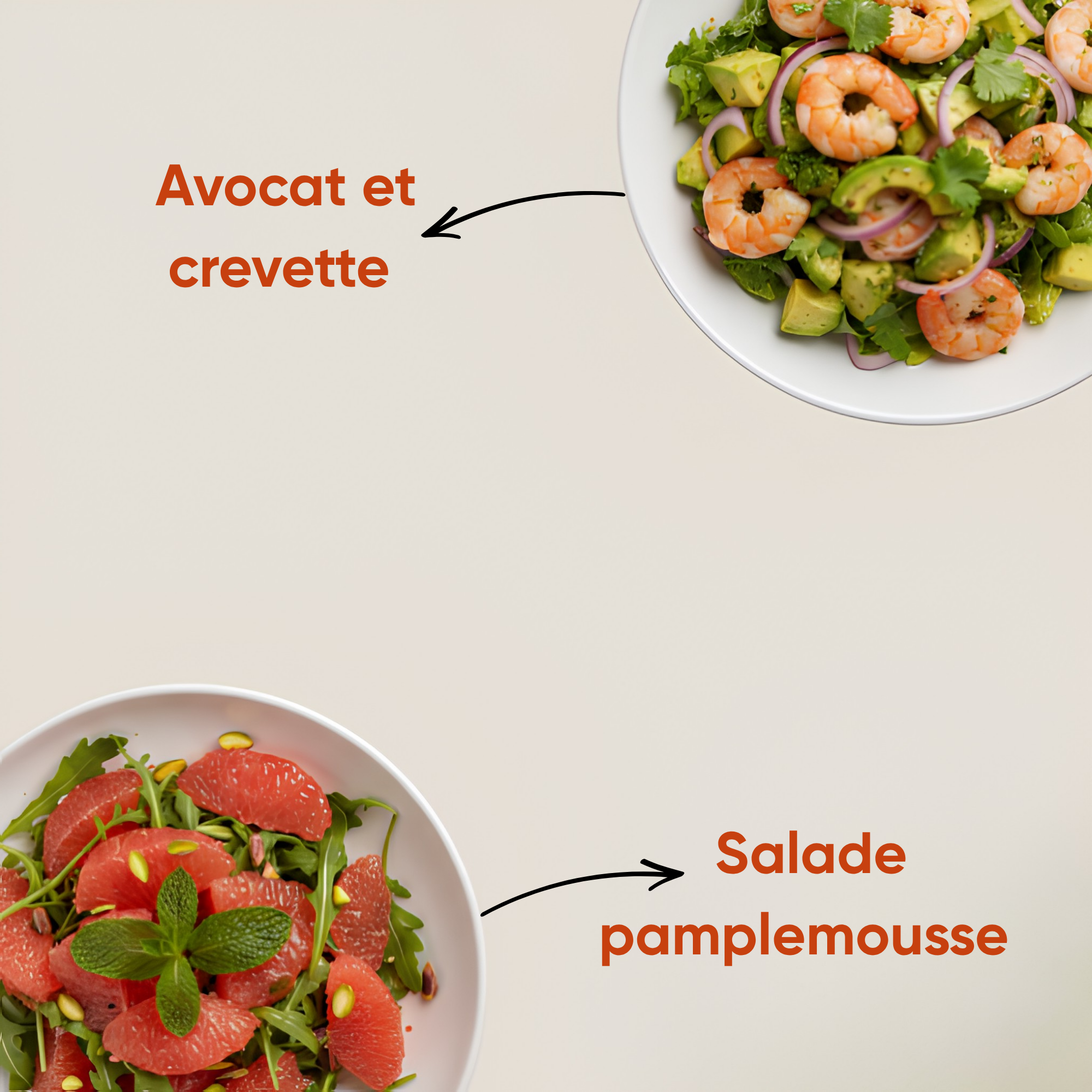 Salade Pamplemousse Avocat