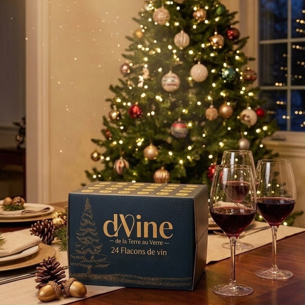calendrier de lavent vin flacon